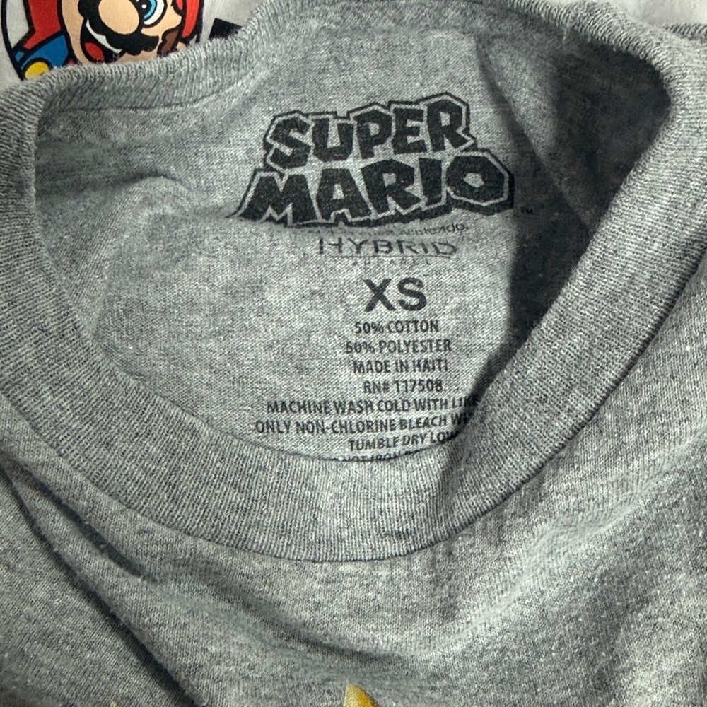 Super Mario T-shirt, bundle size XS - Picture 4 of 4
